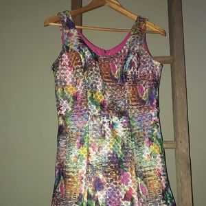 Just below the knee party dress